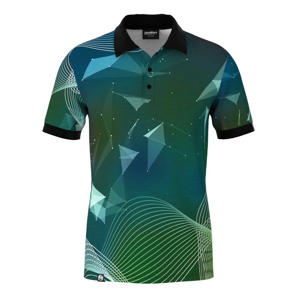 Poly Lines Polo Shirt